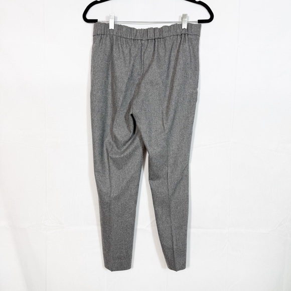 Babaton X Aritzia Cohen Pants Trousers Heather Medium Grey Wool Cashmere Stretch - Picture 4 of 13